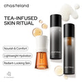 Chasteland-Tea Polyphenol Essence&Emulsion Set:Offers antioxidant and brightening benefits; firms the skin, repairs the barrier, and soothes sensitivity. It provides deep hydration while preventing dullness and signs of aging—an ideal gift.Korean skincare