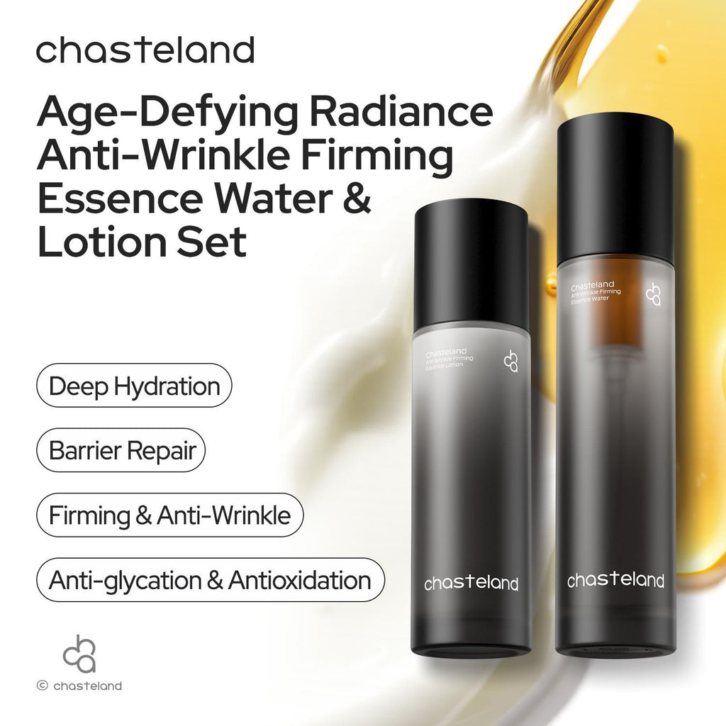 Chasteland Anti-Age 3D Protective Serum Cream - Brightening, Regenerating Formula Targets Photooxidation, Glycosylation for Anti-Wrinkle Firming, Wrinkle Care, Improved Skin Firmness Korean Skincare
