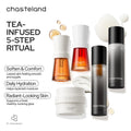 Chasteland-Tea Essence 5-Piece Set Skin Repair Set Brightens and firms the skin, repairs the barrier, and soothes sensitivity; prevents dullness and aging.Reduces redness and strengthens the skin barrier Korean skincare.